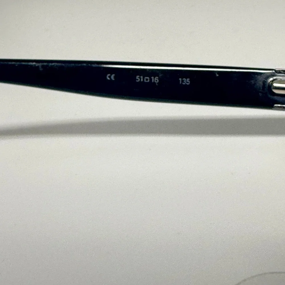Coach Hope 213 Eyeglasses Dark Gunmetal Oval Frame 51-16-135 H6553